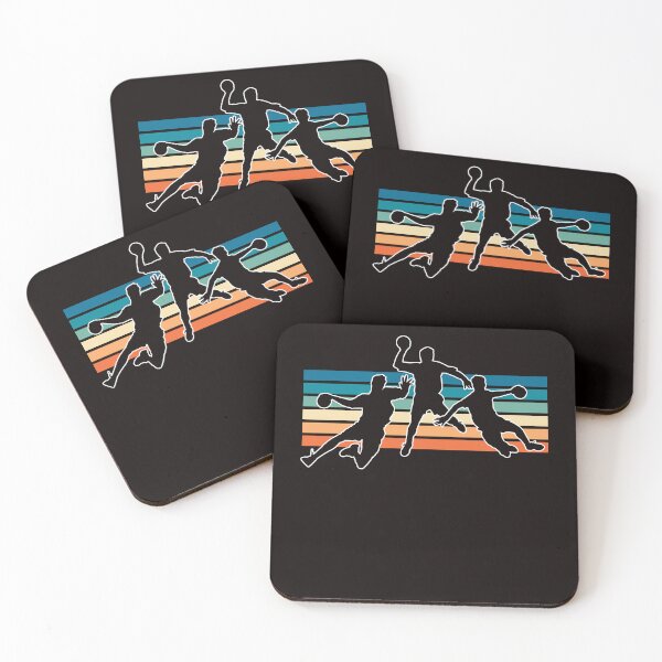 Item preview, Vintage Handball Players Retro Handballer Ball Sports Team designed and sold by TomGiantDesigns.