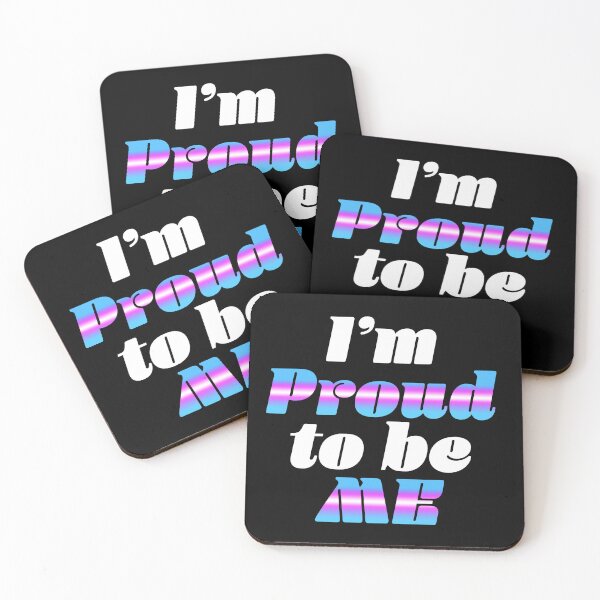 Item preview, I'm Proud to be ME (Trans) designed and sold by KMGraphics99.
