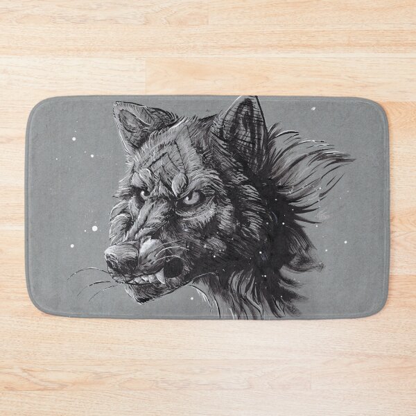 Item preview, Snarling Ink Wolf designed and sold by aantlersart.