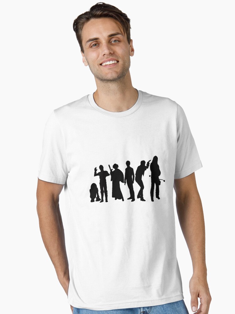 Thumbnail 2 of 7, Essential T-Shirt, Millenium Falcon Crew designed and sold by Salicath.