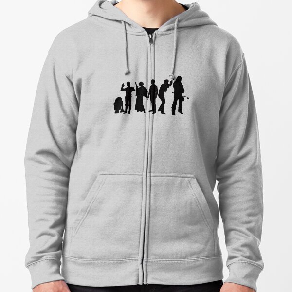 Millenium Falcon Crew Zipped Hoodie