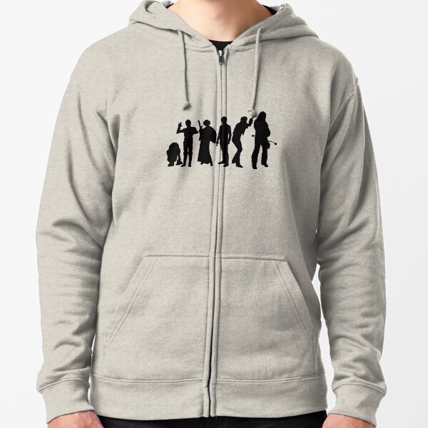 Millenium Falcon Crew Zipped Hoodie