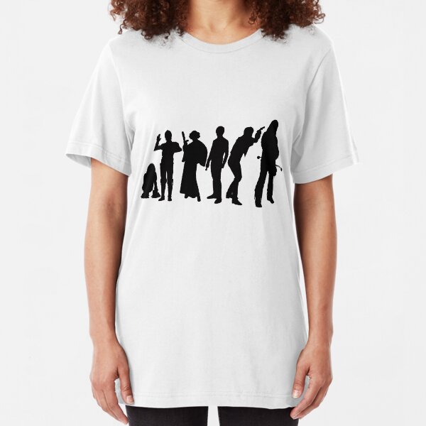 Millenium Falcon Crew Slim Fit T-Shirt