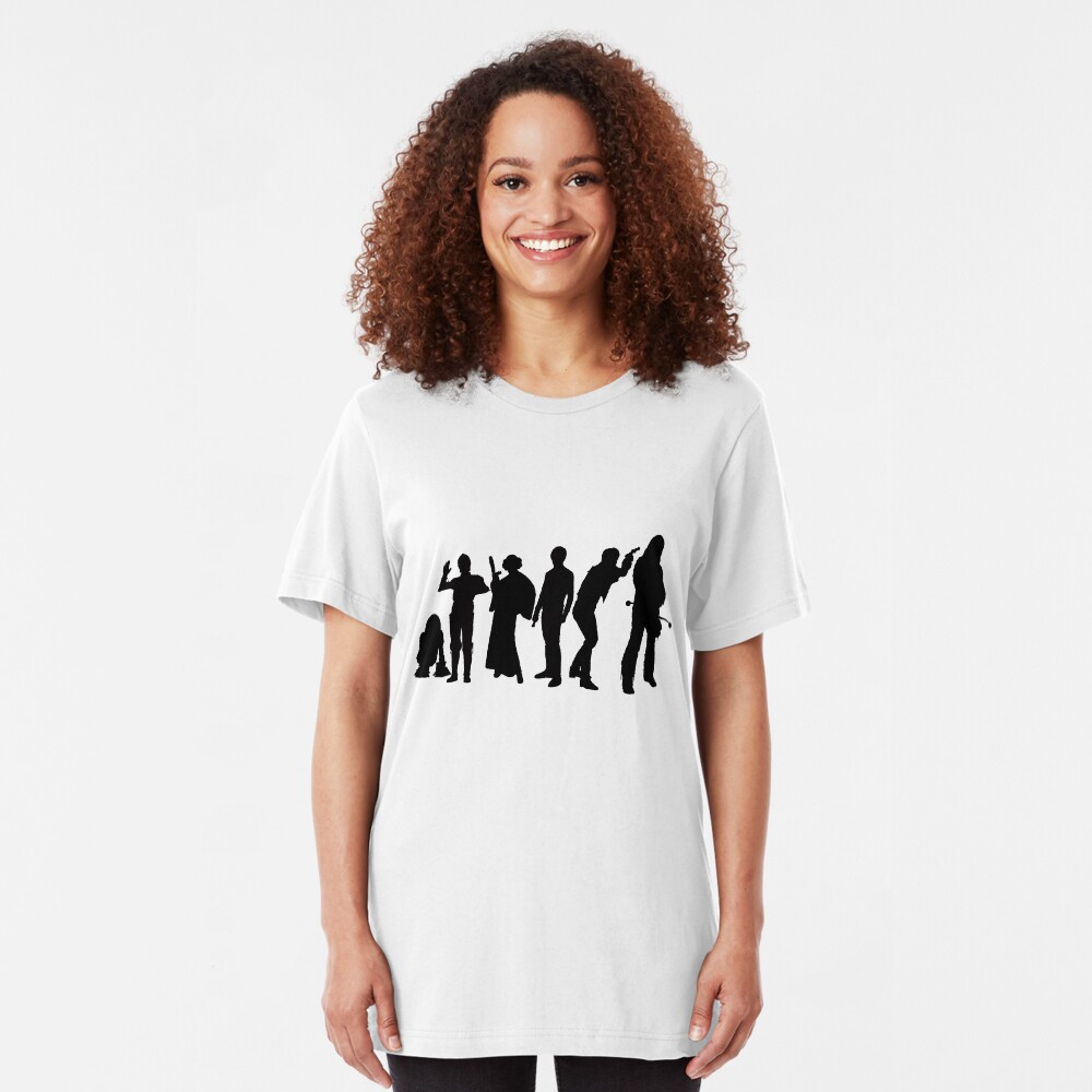 Millenium Falcon Crew Slim Fit T-Shirt