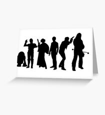 Millenium Falcon Crew Greeting Card