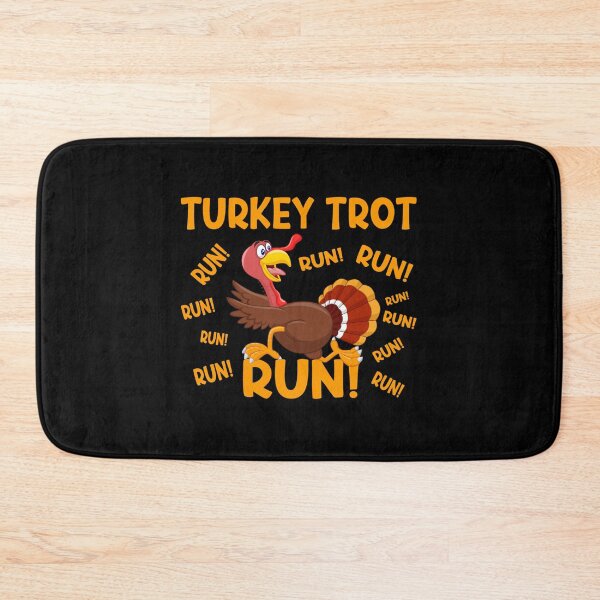 Item preview, Turkey Trot Run Funny Thanksgiving Turkey Trot Running Sticker designed and sold by laureljusjv.