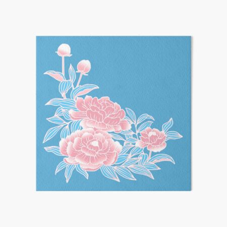 Artikel-Vorschau von Trans Stolz Pfingstrose Blumenschmuck, designt und verkauft von Vernen Ink.