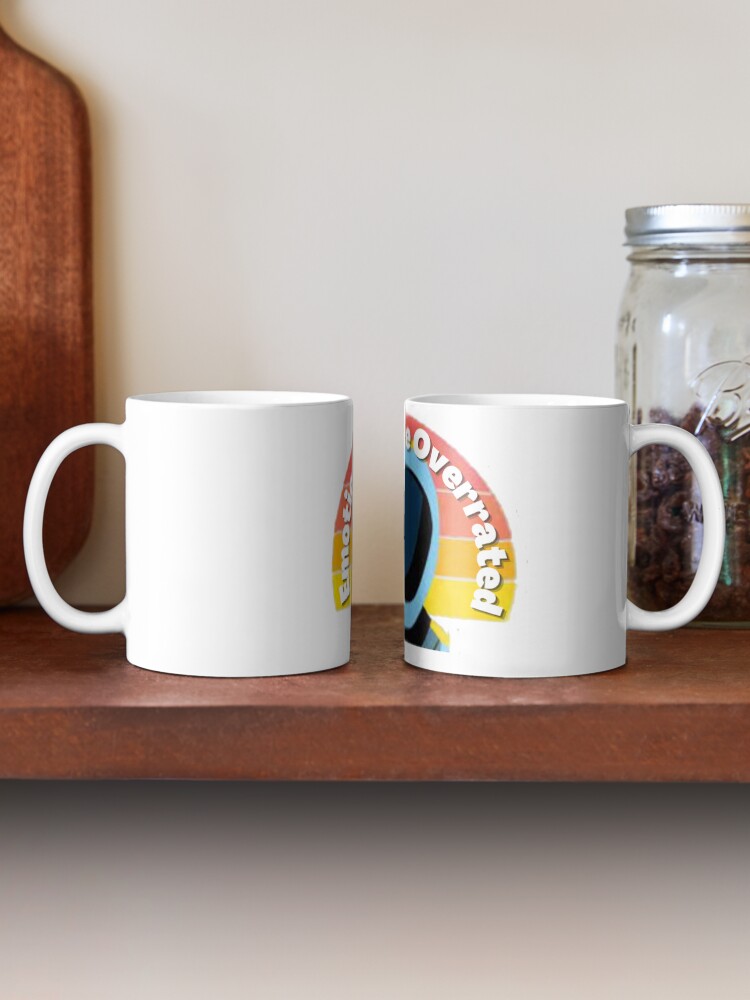 Thumbnail 2 of 6, Coffee Mug, MurderBot Ugh Emotions Clipart designed and sold by stareve.
