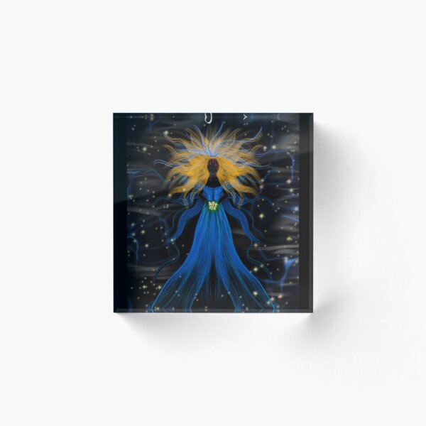 Aperçu de l'œuvre La dame en bleu créée et vendue par MarshallWSL.