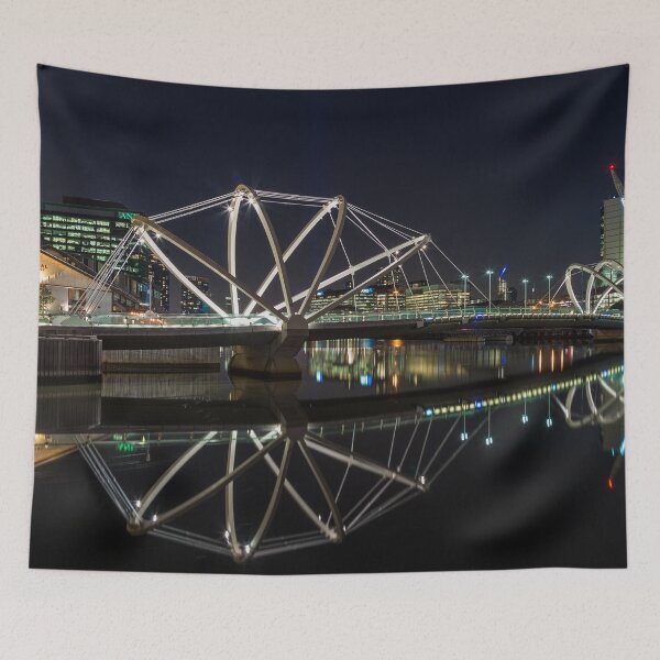 Item preview, Seafarers Bridge at Night, Melbourne designed and sold by susanzentay.