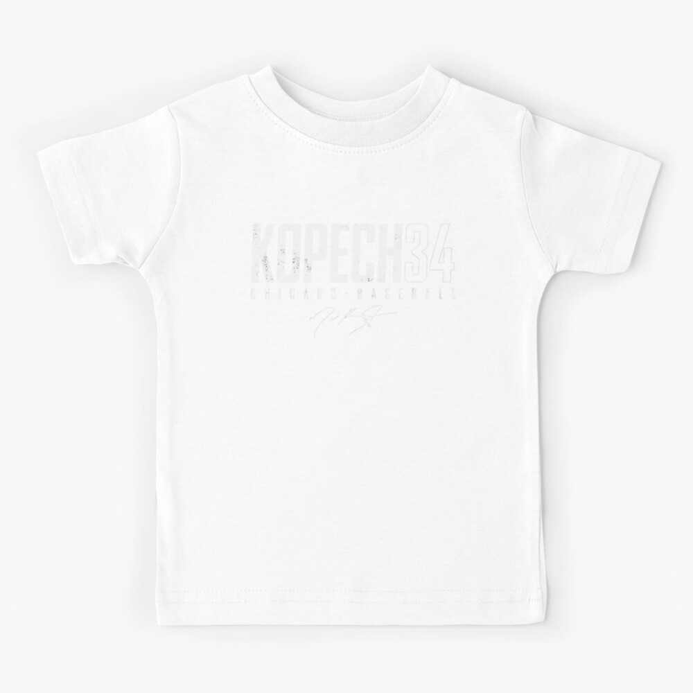  Michael Kopech Youth Shirt (Kids Shirt, 6-7Y Small, Tri Black)  - Michael Kopech Elite W WHT: Clothing, Shoes & Jewelry