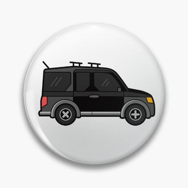 Item preview, Honda Element (Black) designed and sold by StickemAnya.