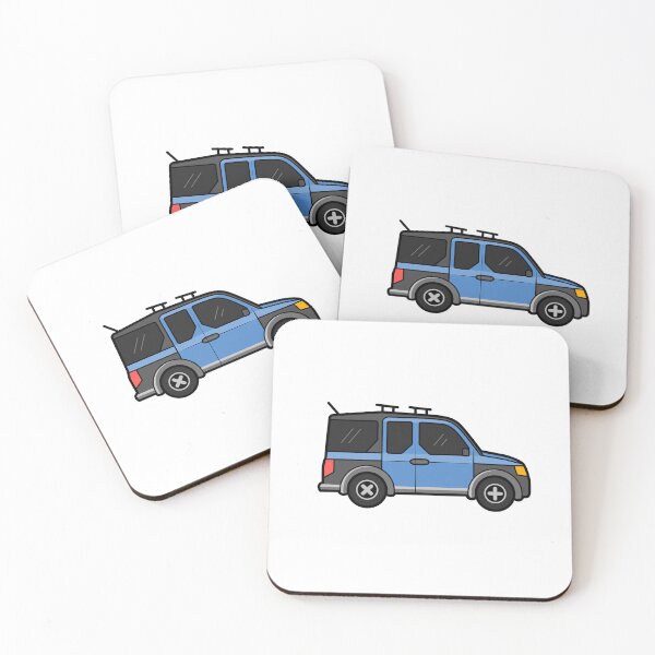 Item preview, Honda Element (Light Blue) designed and sold by StickemAnya.