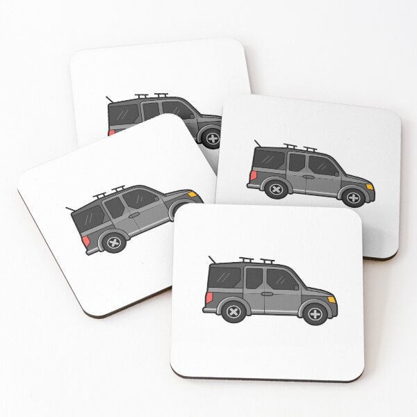 Item preview, Honda Element (Grey) designed and sold by StickemAnya.