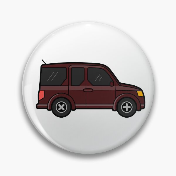 Item preview, Honda Element (Maroon SC) designed and sold by StickemAnya.