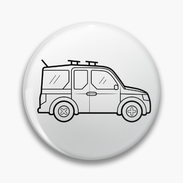 Item preview, Honda Element (Outline) designed and sold by StickemAnya.