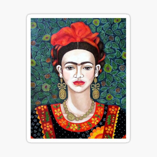 Frida, a woman of great loves Sticker