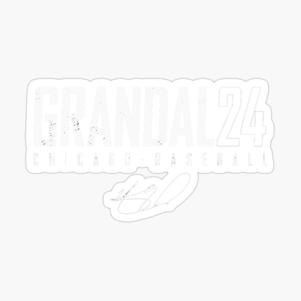 Yasmani Grandal Font Kids T-Shirt for Sale by richardreesep