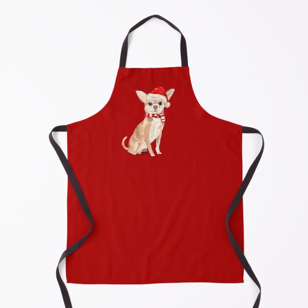 Item preview, Chihuahua Funny Fleas Navidog Christmas in Red and Green designed and sold by SalonOfArt.