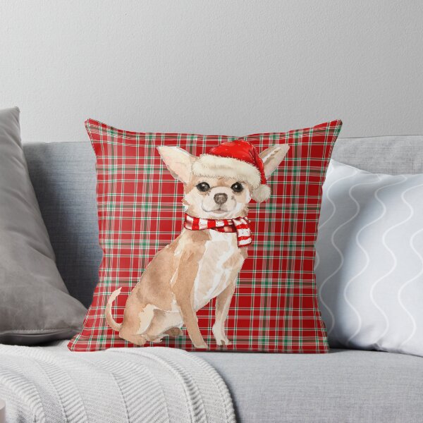 Item preview, Chihuahua Navidades graciosas Navidog Navidad en rojo y verde designed and sold by SalonOfArt.
