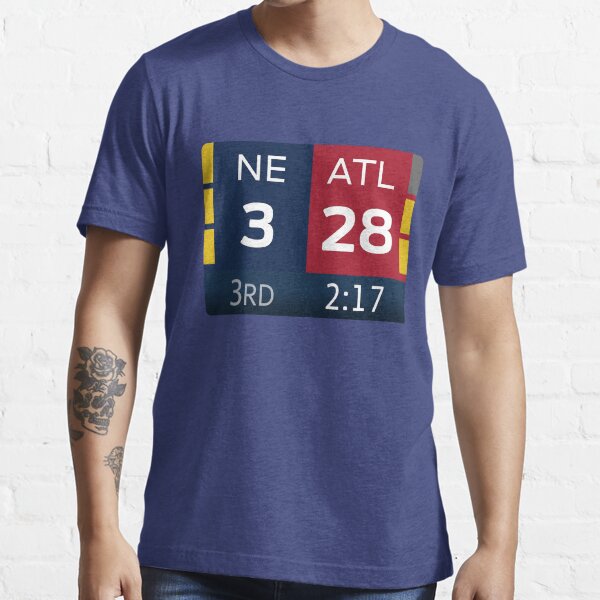 NE 3 vs ATL 28 Champions Comeback' Essential T-Shirt for Sale by