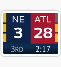 NE 3 ATL 28 Sticker