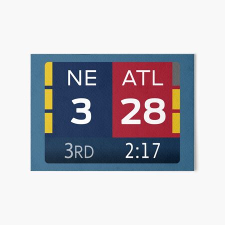 NE 3 ATL 28 Art Board Print