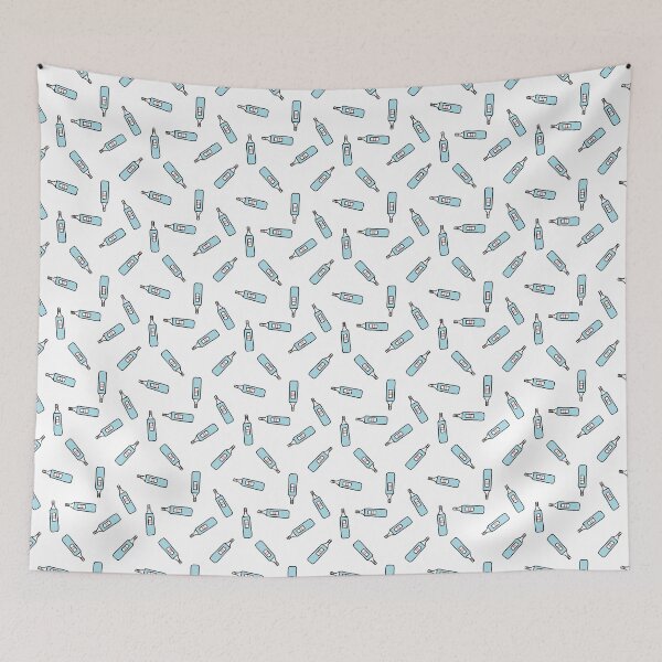 Item preview, pregnancy test doodle pattern designed and sold by zizimentos.