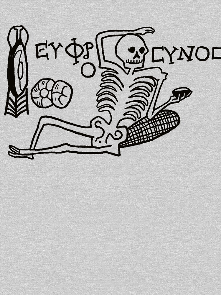 Be Cheerful, Live Well Skeleton by straungewunder