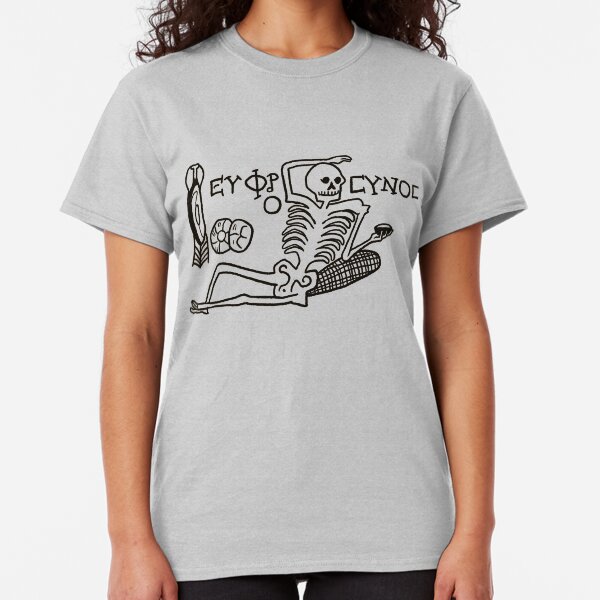 Be Cheerful, Live Well Skeleton Classic T-Shirt