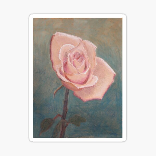 Rose Painting Sticker