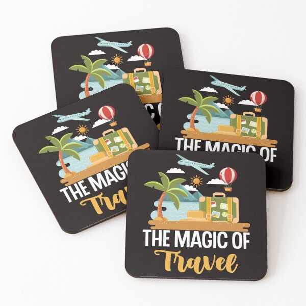 Item preview, Magic Of Travel Wanderlust Blogger Adventure Traveler Nature designed and sold by TomGiantDesigns.
