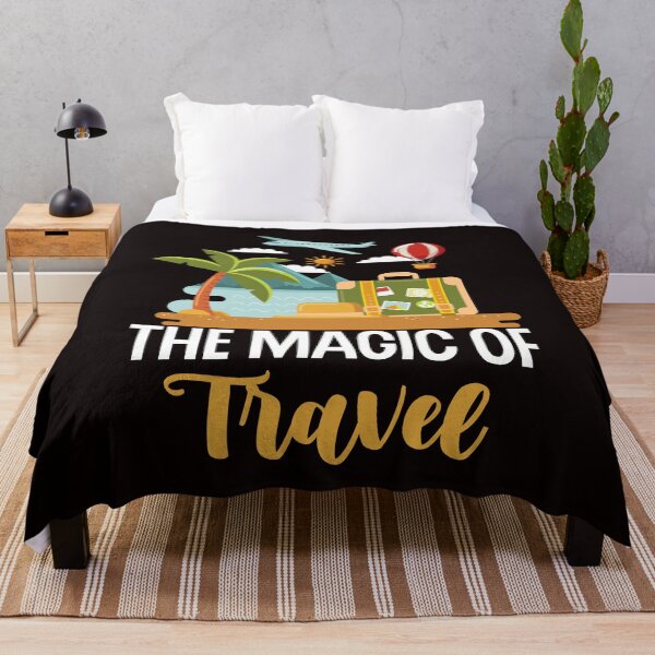 Item preview, Magic Of Travel Wanderlust Blogger Adventure Traveler Nature designed and sold by TomGiantDesigns.
