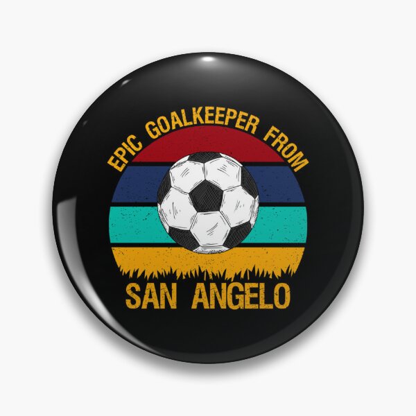 Item preview, Epic Goalkeeper From San Angelo Vintage Soccer Classic T-Shirt designed and sold by felyn3gloria.