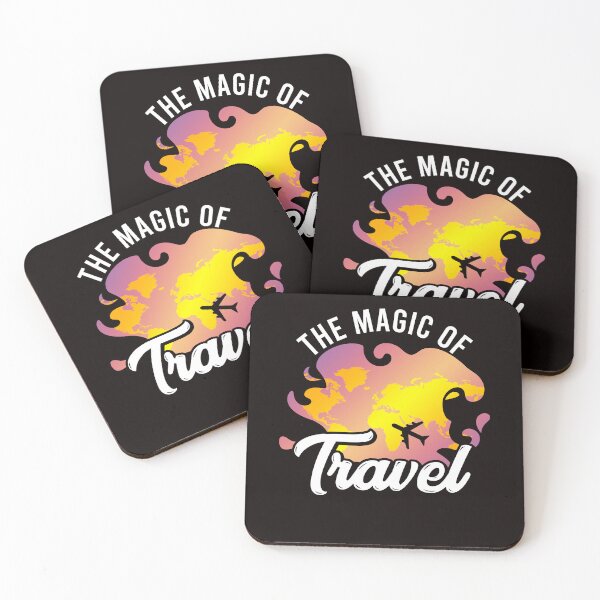 Item preview, Magic Of Travel Wanderlust Blogger Traveler Nature Adventure designed and sold by TomGiantDesigns.