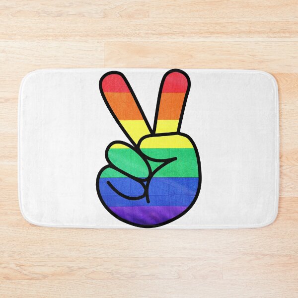 Item preview, Copy of Colorful Feathered Peace Sign Hand  designed and sold by BuzzySpaceBee.