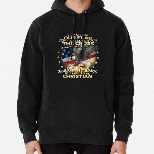 Punisher United States Flag Spike Skull Military Police Sweatshirt