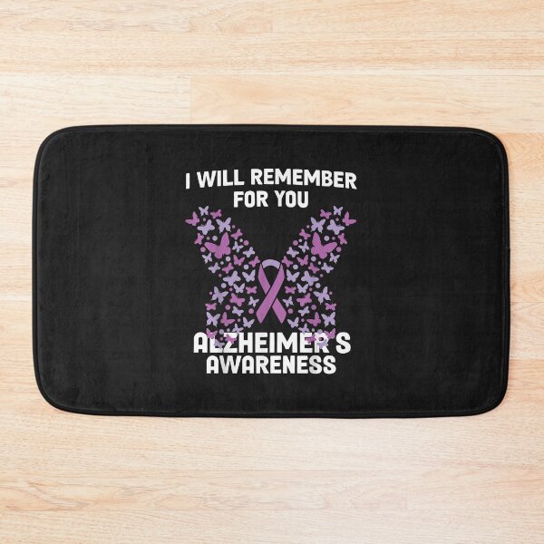 Item preview, Alzheimer's awareness Ribbon Purple Butterflies designed and sold by luciaaljudith.