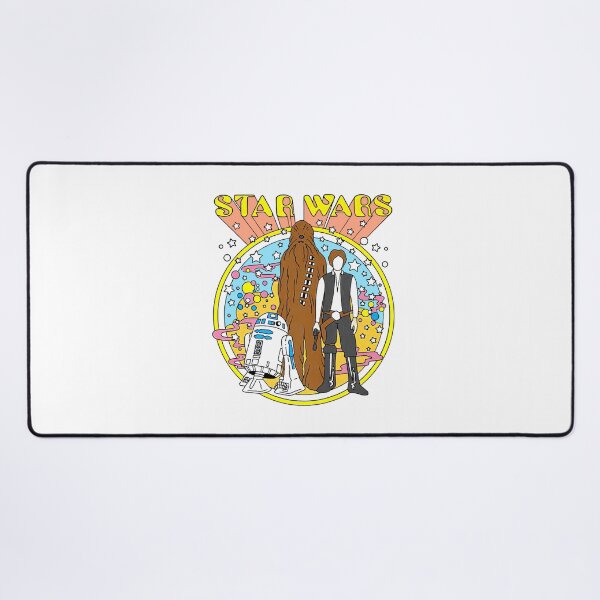 Star Wars Vintage Psych Rebels, Star Wars Inspired Desk Mat