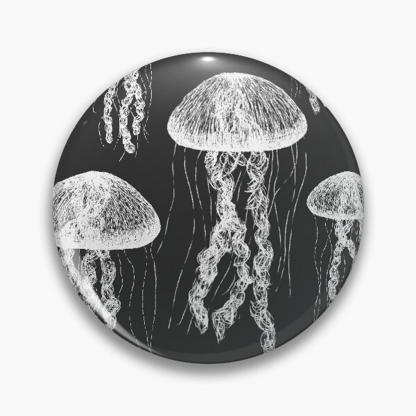 Item preview, White Jellyfish Sketch designed and sold by LexieRJ.