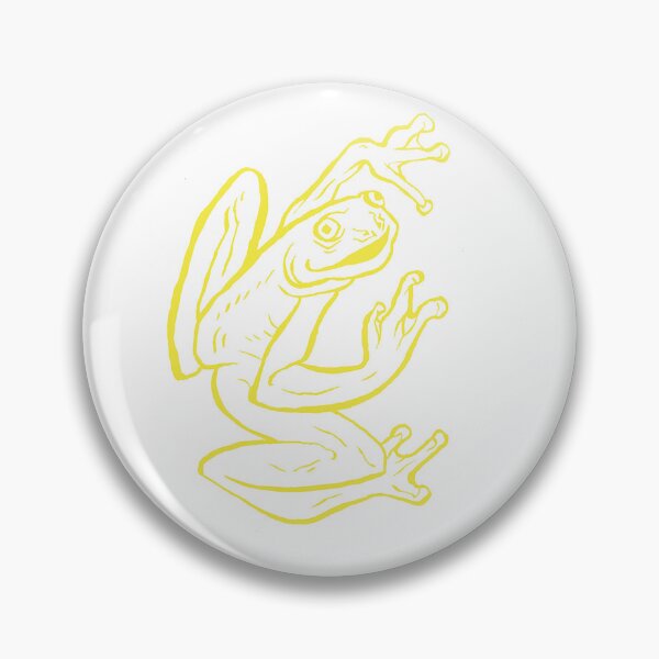 Item preview, Long Frog, yellow designed and sold by vivbafs.