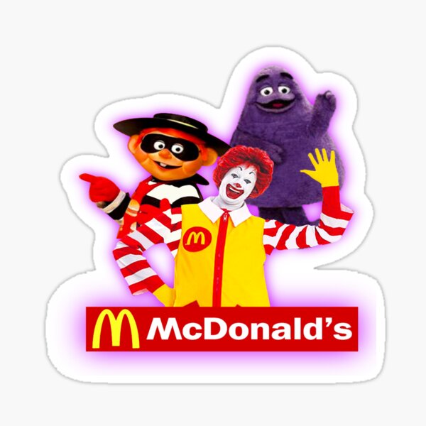 Aperçu de l'œuvre Conception graphique McDonald's créée et vendue par NottaDemigod.