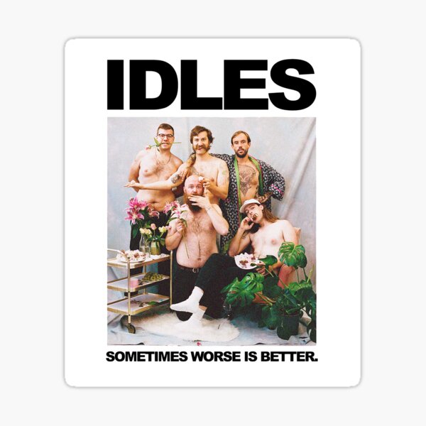 "idles idles idles" Sticker for Sale by Neand1993 Redbubble