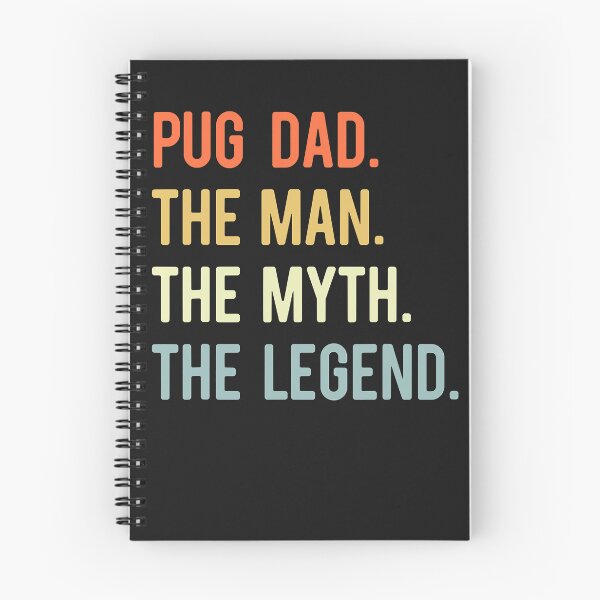 Item preview, Best Pug Dad Gifts Dog Animal Lovers Cute Man Myth Legend  designed and sold by zorinaabzs143.