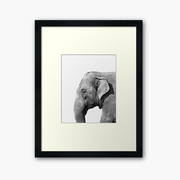 Item preview, Minimal elephant print designed and sold by juliaemelian.
