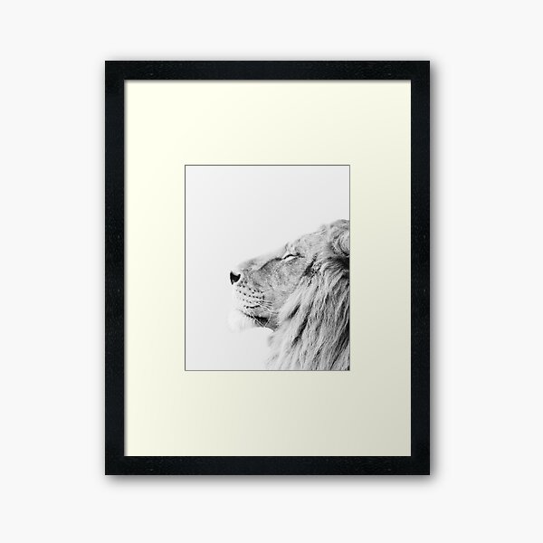 Item preview, Minimal lion print designed and sold by juliaemelian.