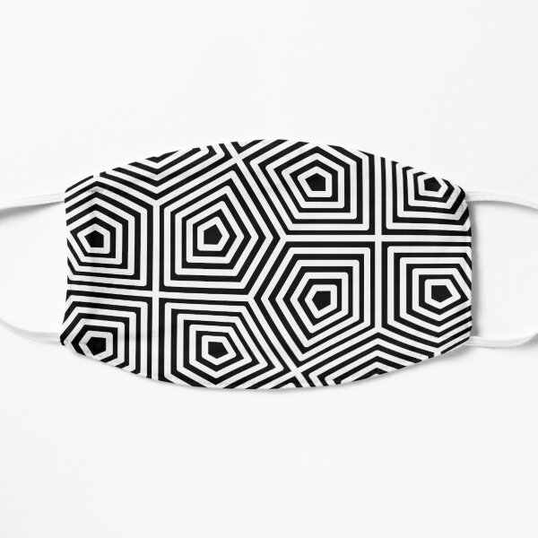 Cairo Pentagonal Tiling Flat Mask