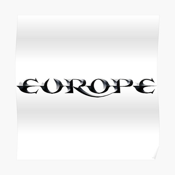 "logo europe" Poster for Sale by gmoultonjl Redbubble
