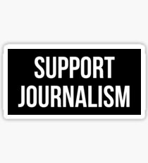 support journalism Sticker