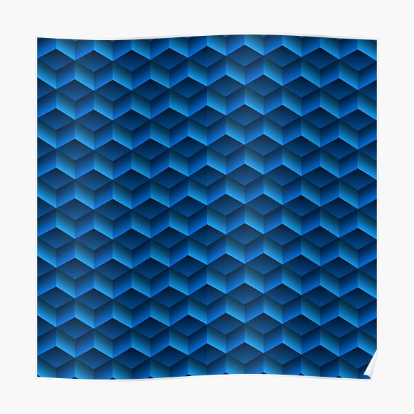 Beautiful geometric artwork Poster